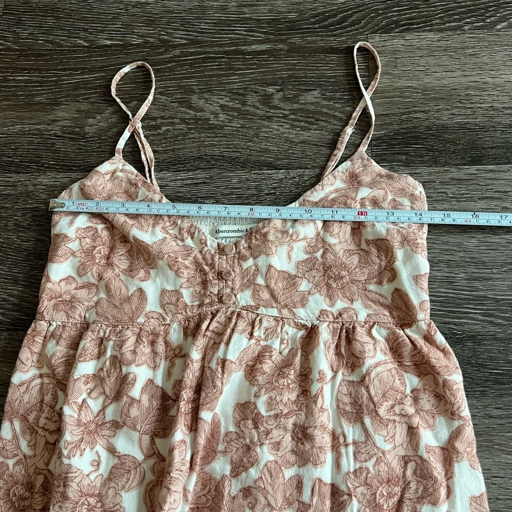 Abercrombie & Fitch pink floral bbdoll dress - Picture 6 of 8